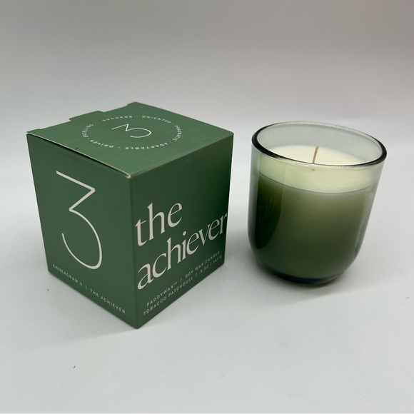 Paddywax Enneagram #3 Achiever Tobacco and Patchouli Jar soy wax Candle 5 oz NIB - Picture 3 of 3